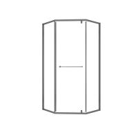 Душевой уголок KABRERA, 5-тиугольный, черный KB-90C5-SW-GB