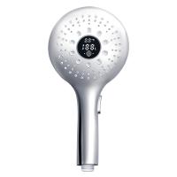 Лейка для душа светодиодная, круглая с дисплеем OLIVE'S D170LED