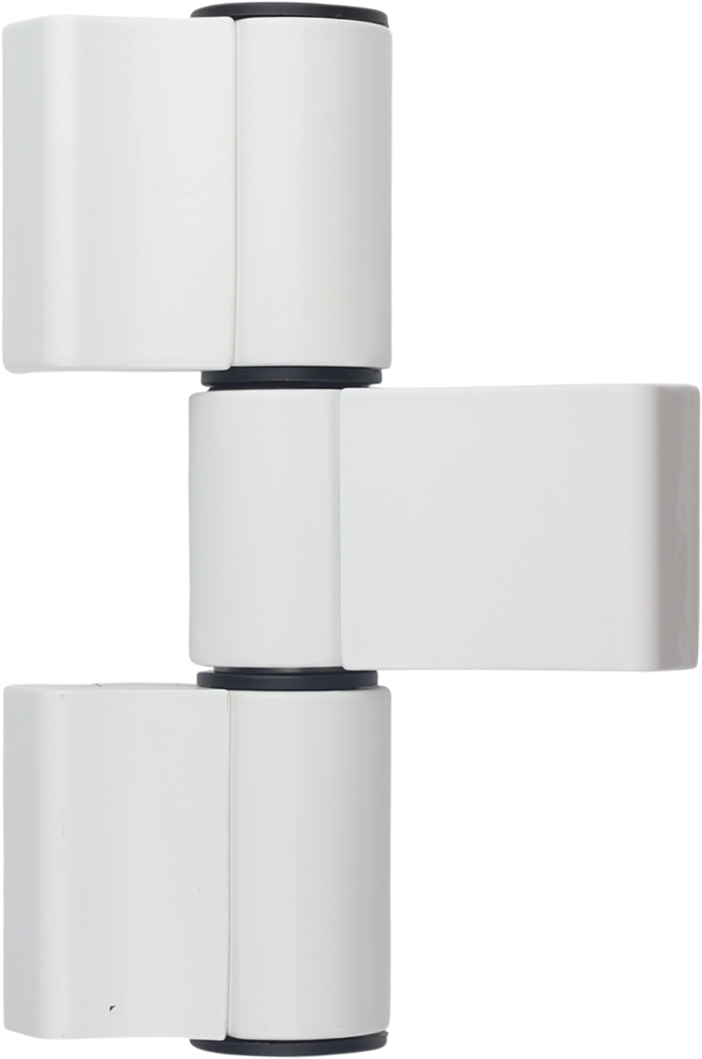 Петля DORF для алюм. дверей, 3-х секционная, с подшип, с крепежом для холод. алюм. (1к.-30 шт), Белая