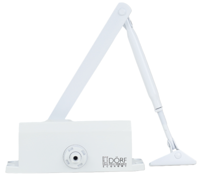 DORF Economy Дверной доводчик L-8223, Белый