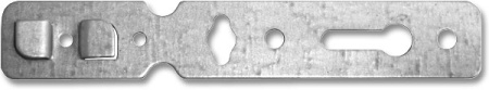 Анкерная пластина неповоротная КВЕ, эконом