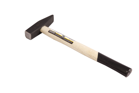 Молоток слесарный Ultima, 300 г, квадратный боек, деревянная рукоятка