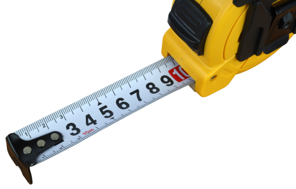 Рулетка Ultima Standart, 10 м х 25 мм, пластиковый корпус