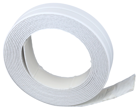Бордюрная лента 11х11мм, белый, 3.35м, ULTIMA