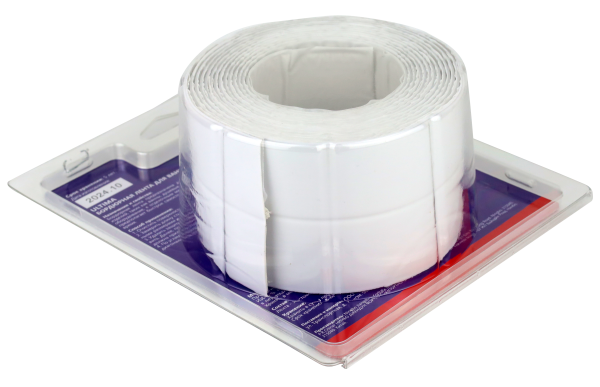 Бордюрная лента 30х30мм, белый, 3.35м, ULTIMA