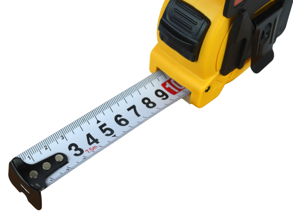 Рулетка Ultima Standart, 7,5 м х 25 мм, пластиковый корпус