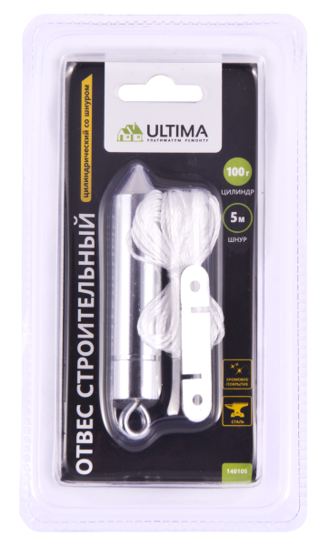 Отвес строительный, цилиндр 100 г