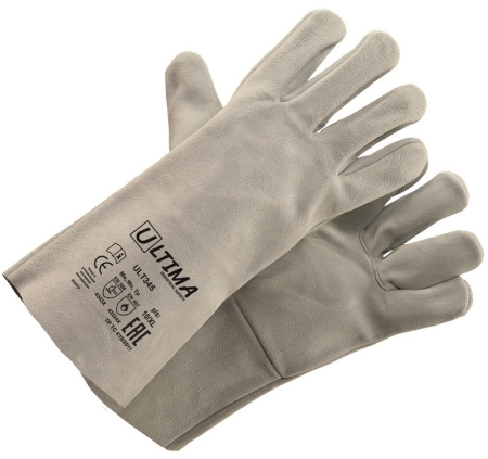 Краги ULTIMA спилковые без подкладки, ULT345