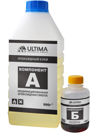 Эпоксидный клей ULTIMA Универсальный, 1 кг.